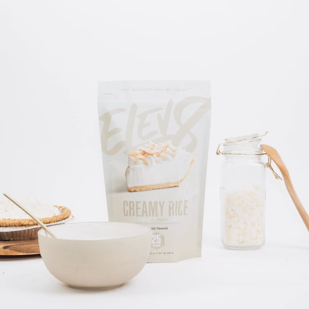 Elev8 Creamy Rice Coconut Cream Pie – 850g  4