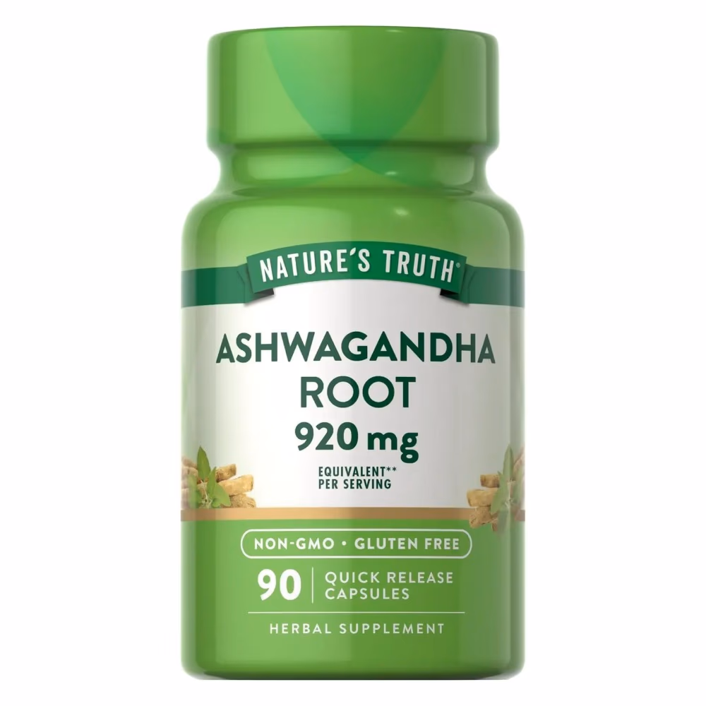 Natures Truth Ashwagandha Root 920mg - 90 Capsules 1
