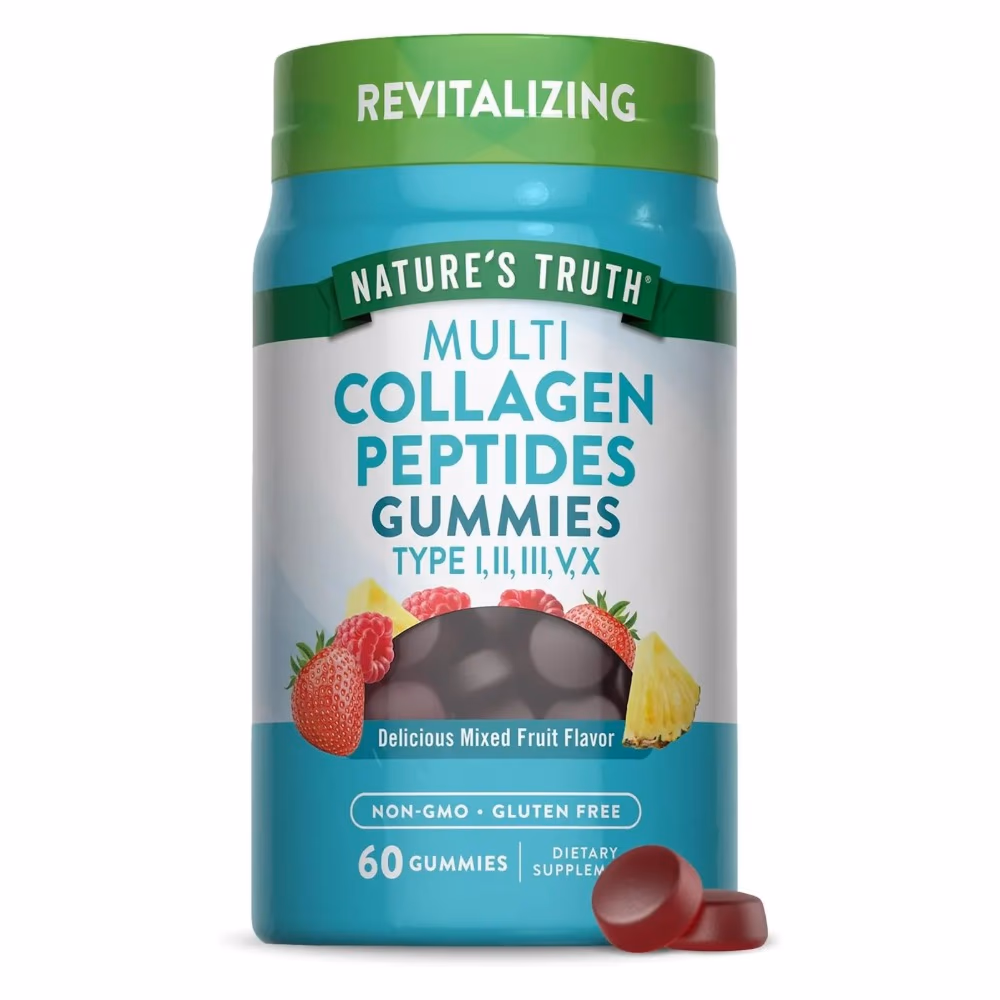Natures Truth Multi Collagen Peptide Gummies - 60 Gummies 1