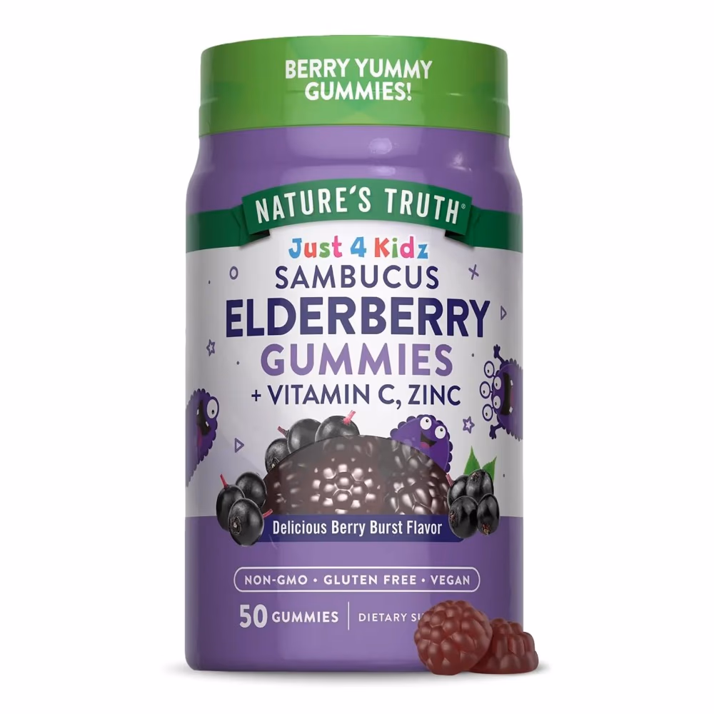 Nature's Truth Kids Black Elderberry - 50 Gummies 1