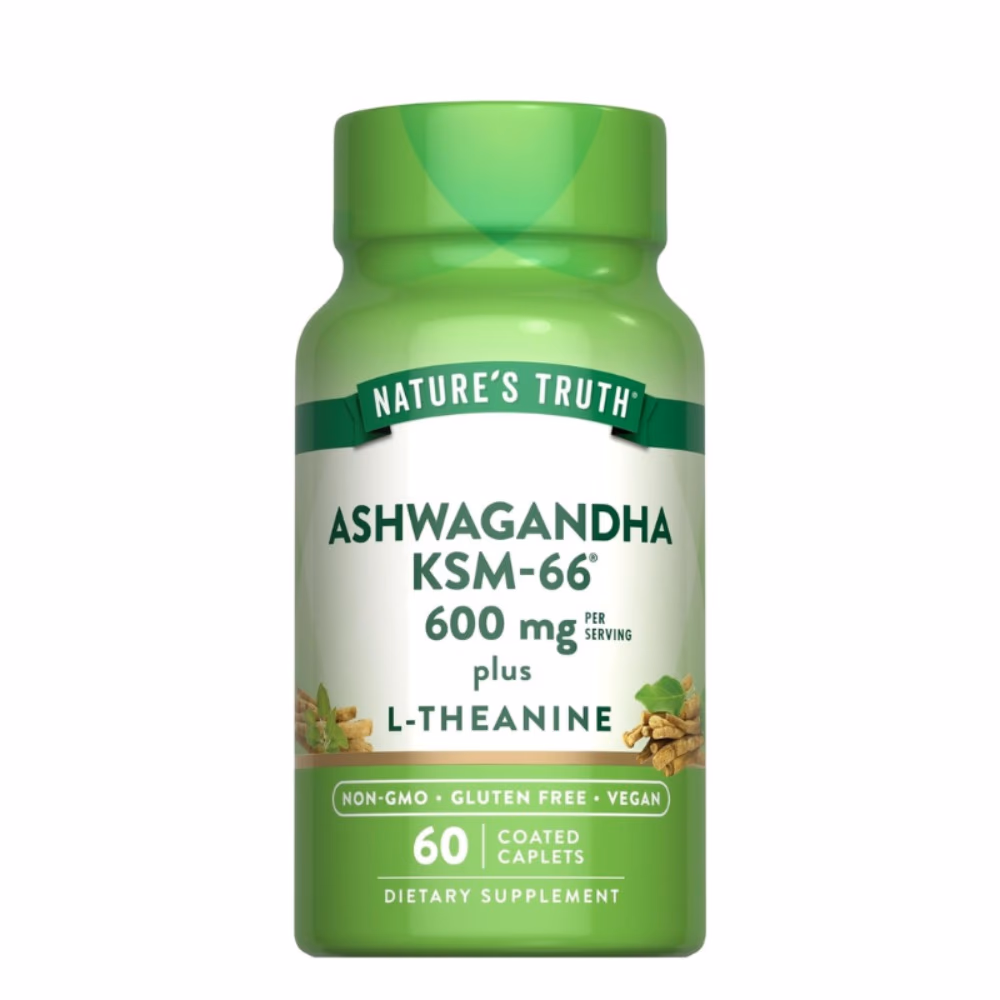Nature's Truth Ashwagandha KSM-66 600mg Cap 60s 1