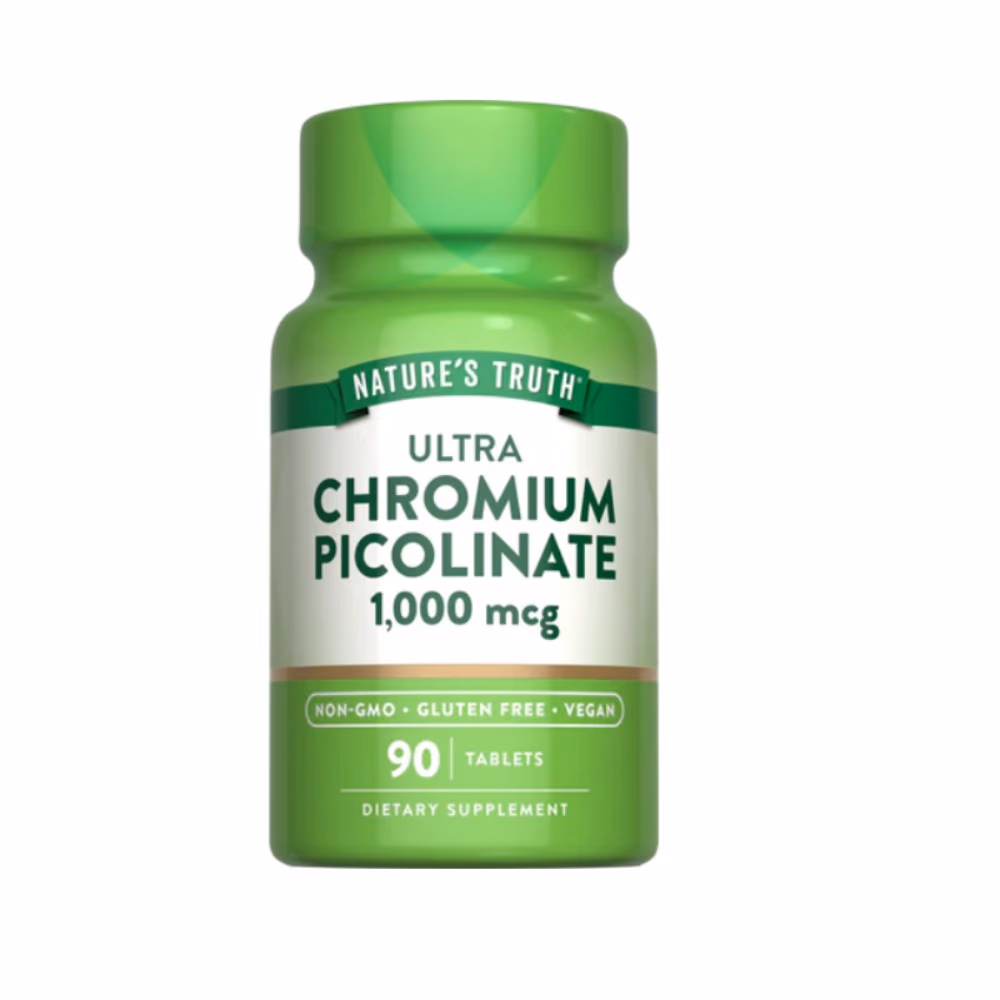 Nature's Truth Ultra Chromium Picolinate 1000mg Tab 90s 1