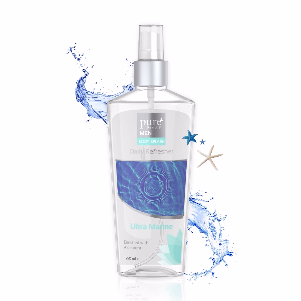 Pure Beauty Body Splash Ultra Marine For Men 250ml 1