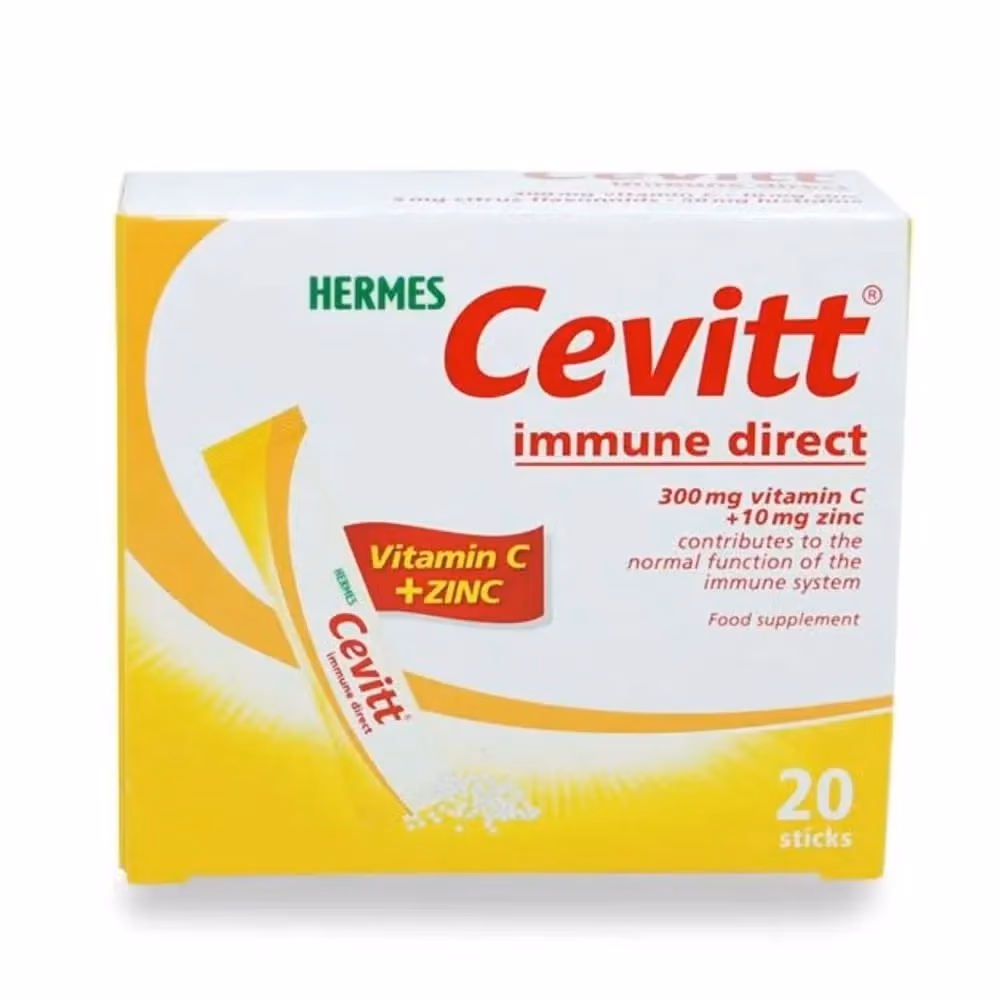 Hermes Cevitt Immune Vitamin C + Zinc 20 Sticks 1