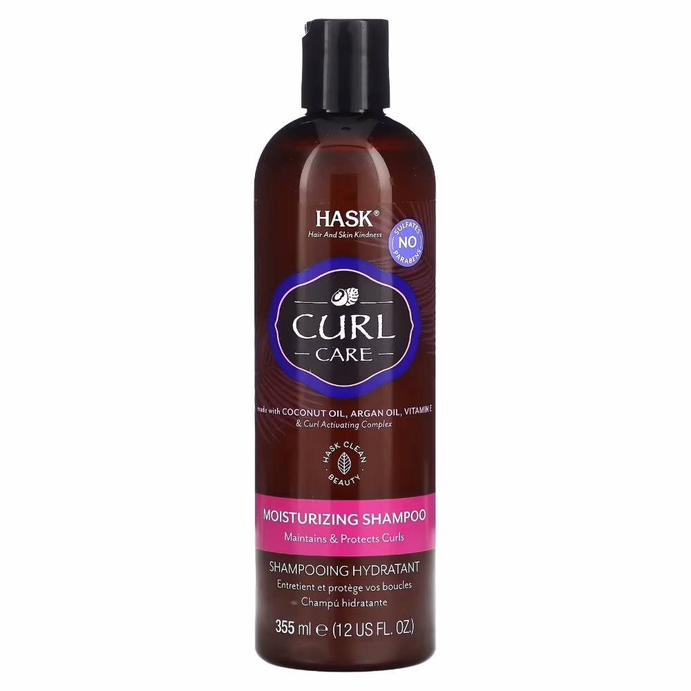 HASK CURL CARE MOISTURIZING SHAMPOO 355ML