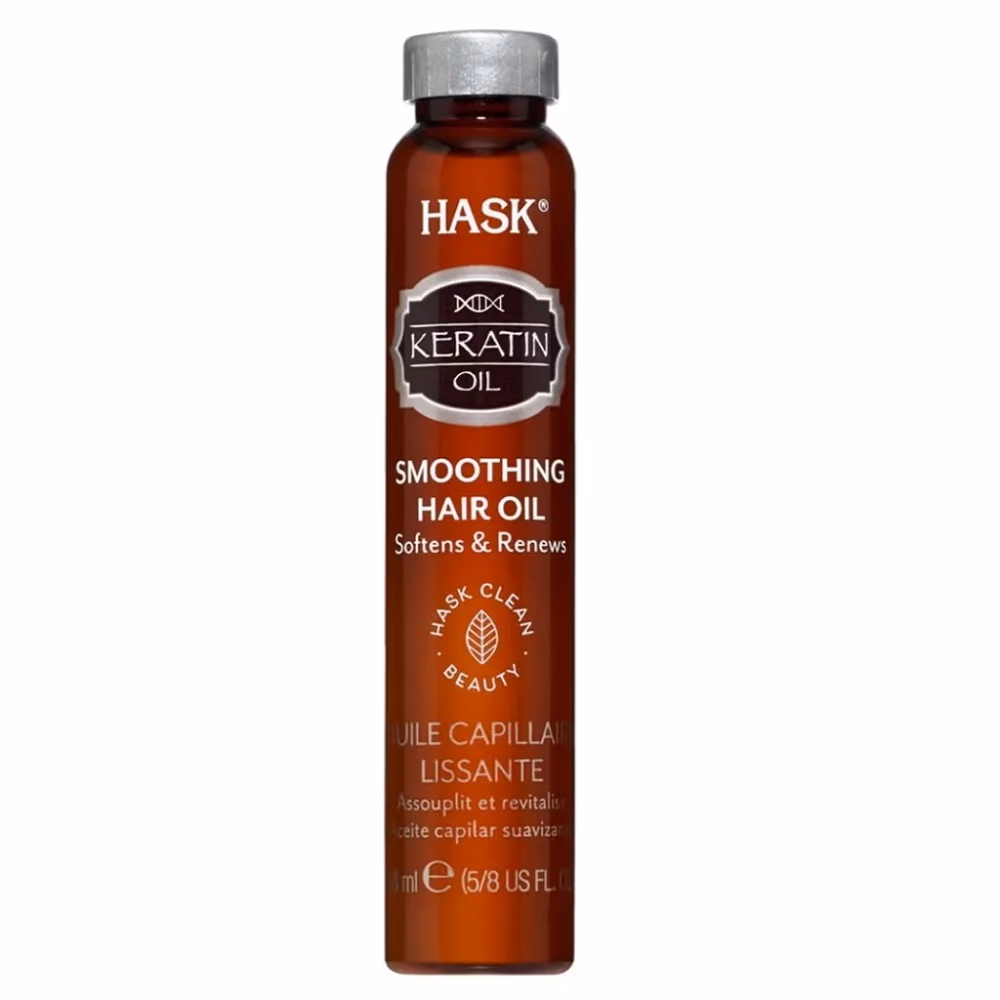 Hask Keratin Protein Smoothing Shine Hair Oil 18ml 1