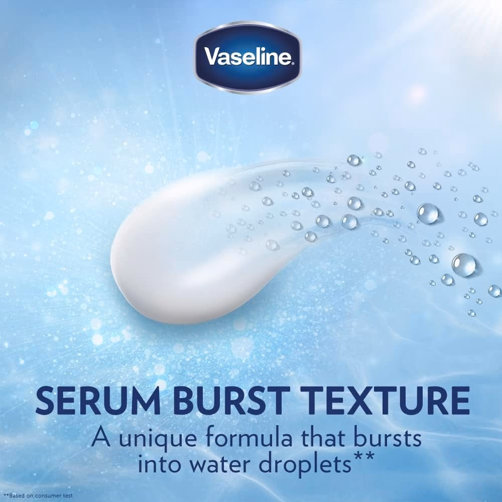 Vaseline Healthy Bright Gluta-Hya Serum Burst Lotion Dewy Radiance 330ml 4