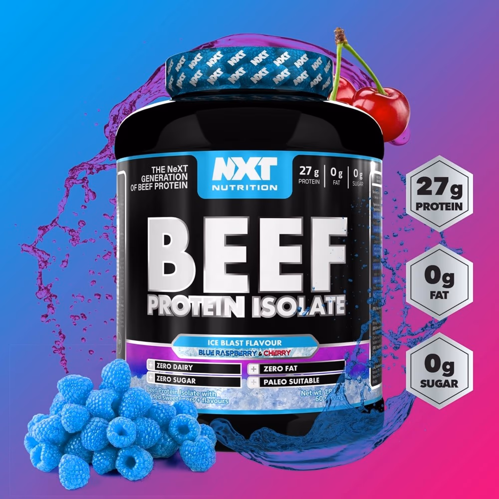 NXT Beef Protein Isolate Ice Blast 1.8Kg 3