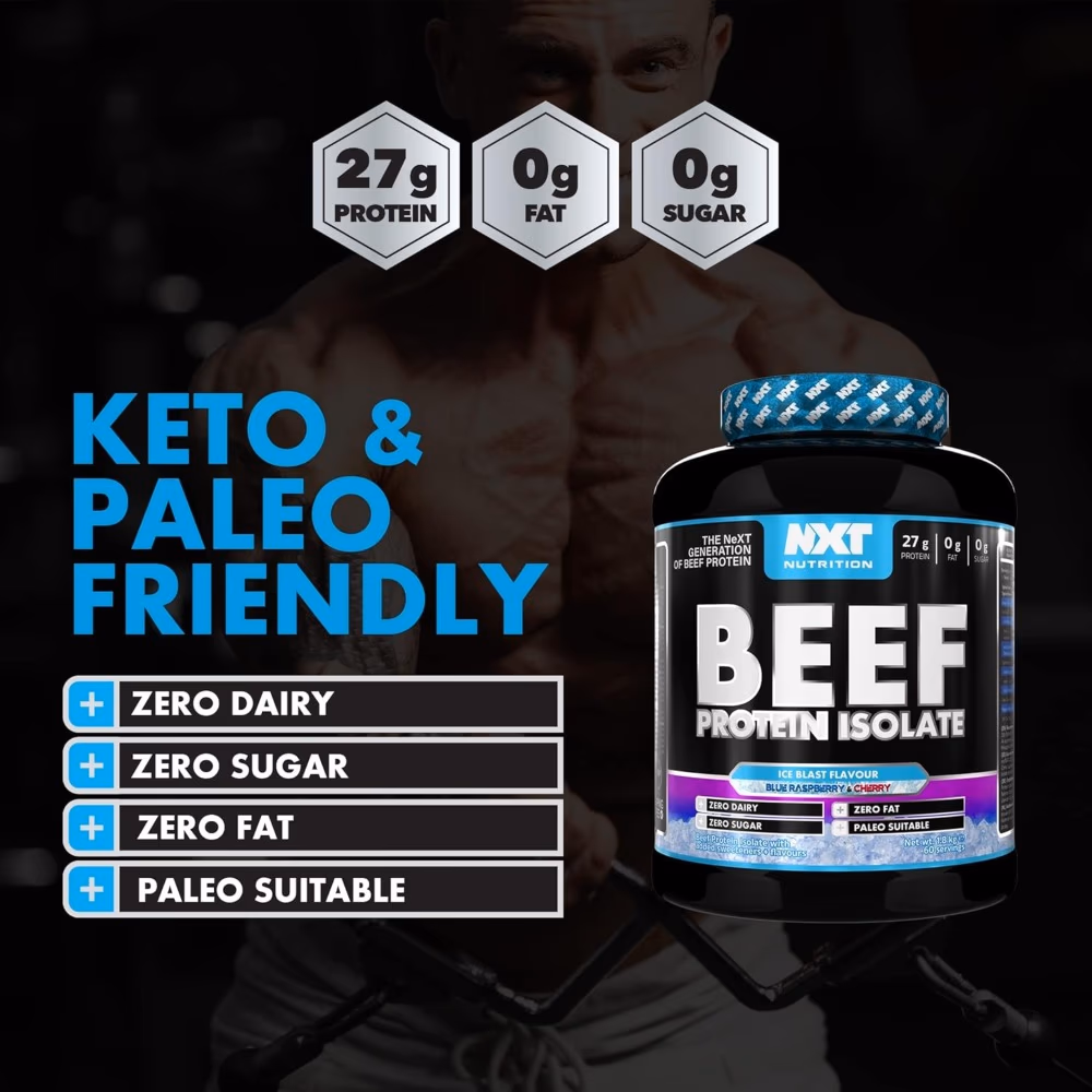 NXT Beef Protein Isolate Ice Blast 1.8Kg 4