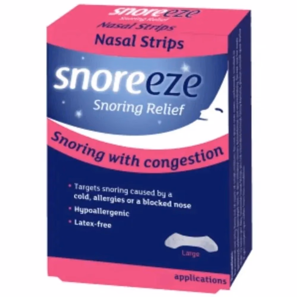 Snoreeze Nasal Strips Large 1