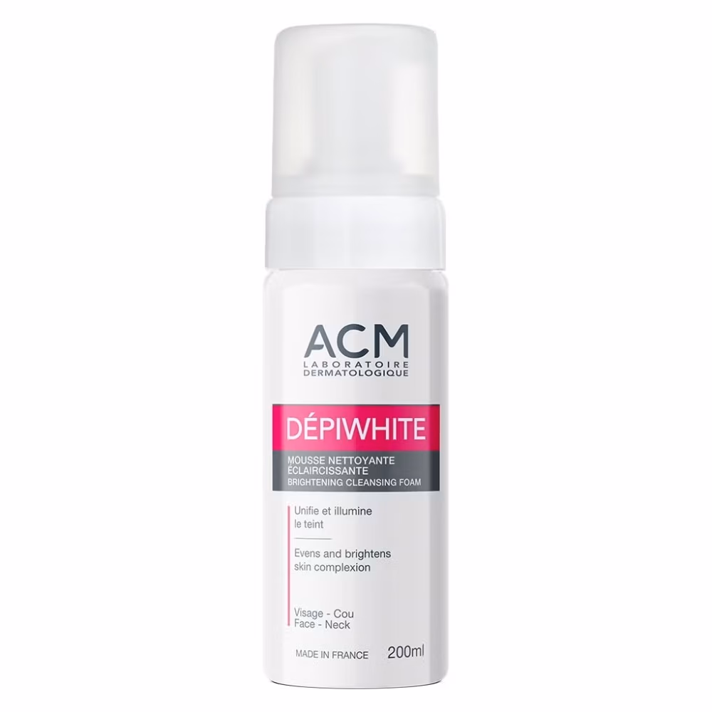 ACM Depiwhite Brightening Cleansing Foam 200ml | Gentle Facial Cleanser for Radiance & Even Skin Tone  1