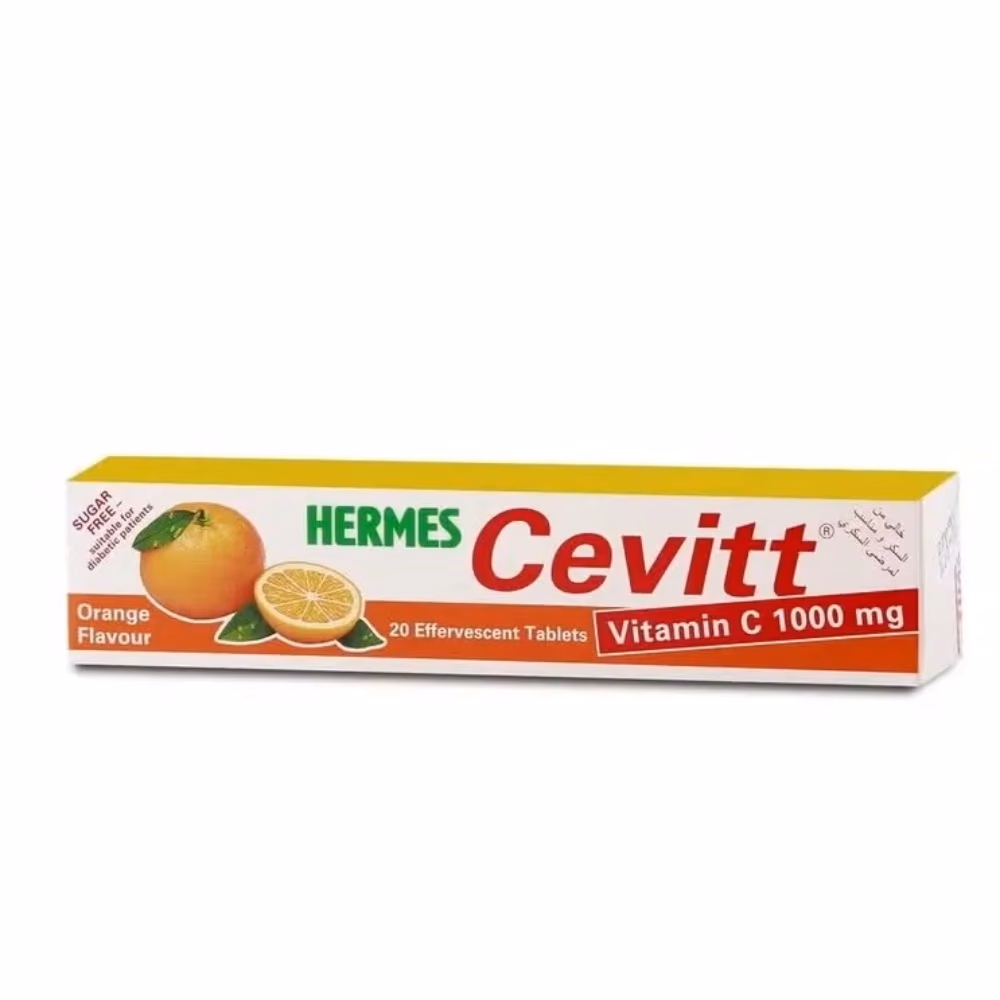 Hermes Cevitt Vitamin C 1000mg 20 Effervescent Tabs