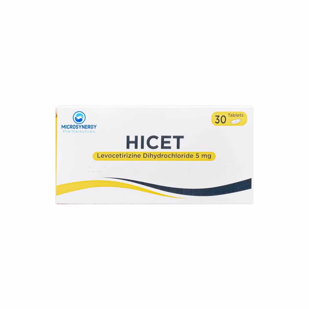  HICET 5MG TAB 30S 1