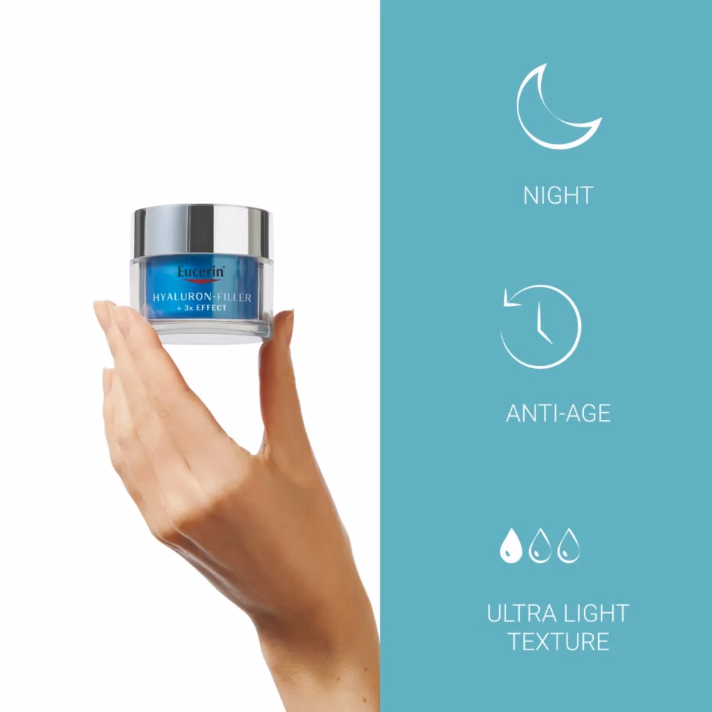 Eucerin Hyaluron-Filler + 3x Effect Ultra Light Gel Cream 50ml 4