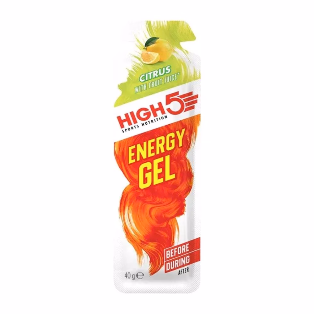 HIGH5 Energy Gel Citrus 40g – Quick Energy for Running, Cycling And Endurance 1