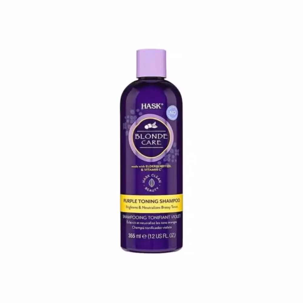 Hask Blonde Care Purple Toning Shampoo 355ml 1