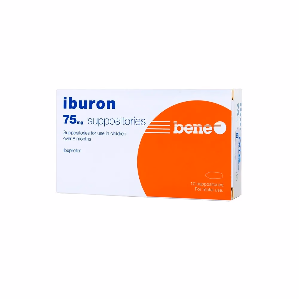 IBURON 75MG SUPPO 10S
