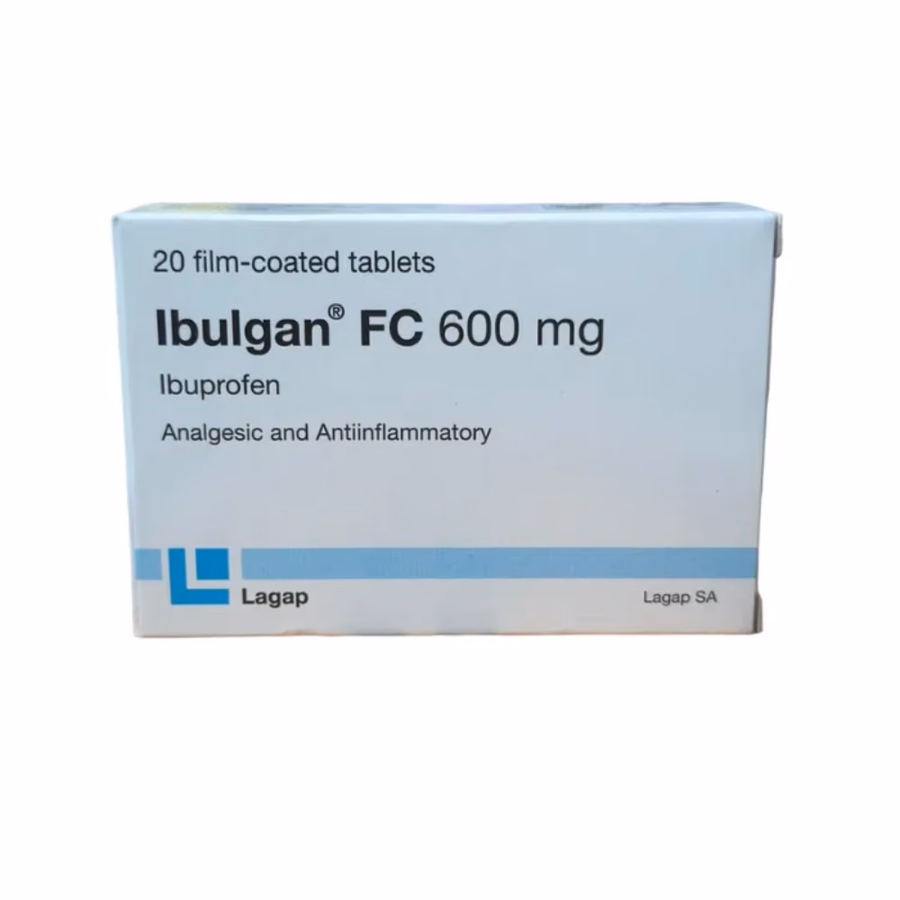 IBULGAN FC 600MG TAB 20S  1