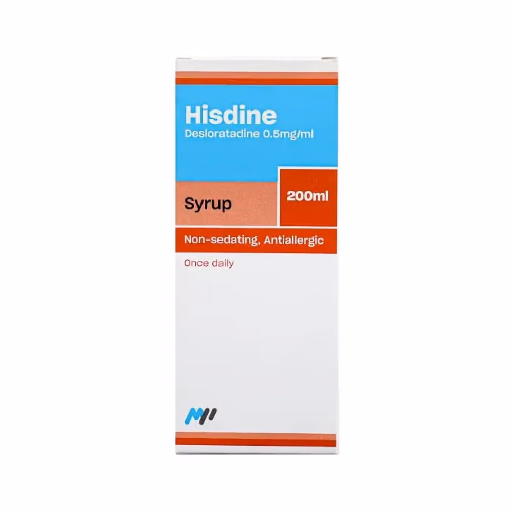 HISDINE 0.5MG/ML SYRUP 200ML 1