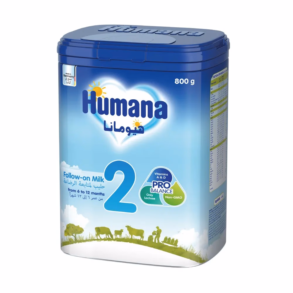 HUMANA BABY MILK 2 800GM 1
