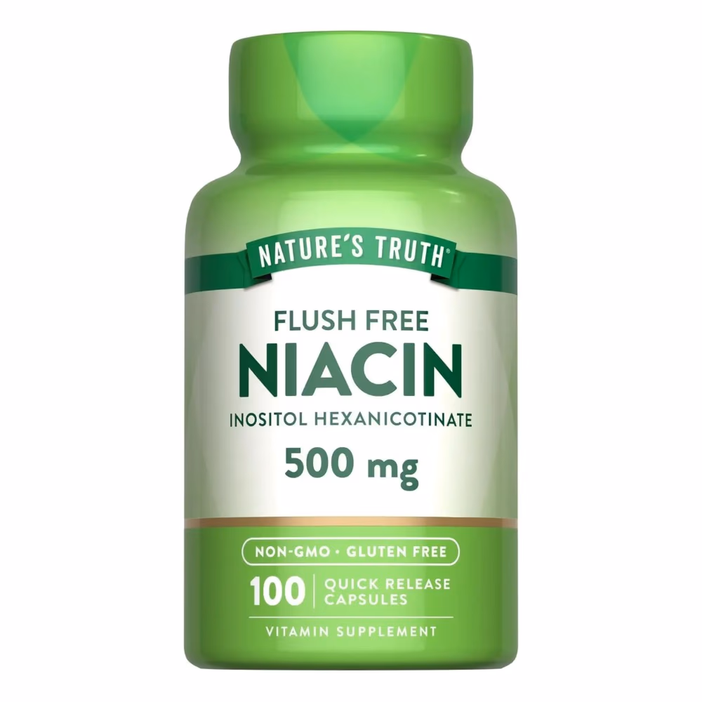 Natures Truth Niacin Inositol 500Mg - 100 Capsules 1
