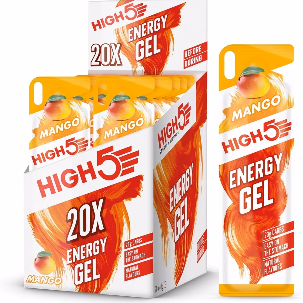 HIGH5 Energy Gel Mango 40g – Fast Energy for Running, Cycling And Endurance 1