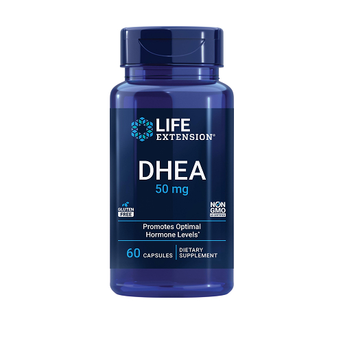 Life Extension DHEA 50mg 60 Vegetarian Capsules