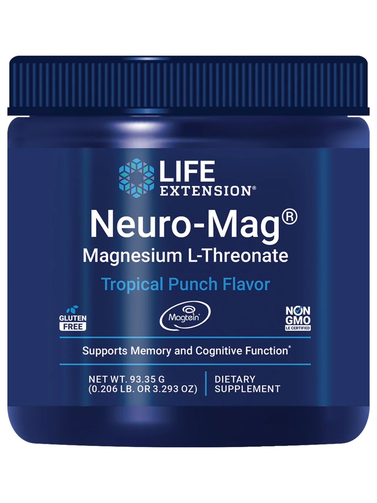 Life Extension Neuro-Mag Powder Tropical Punch 93g