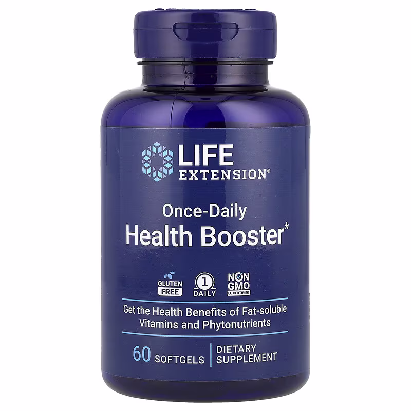Life Extension Once Daily Health Booster 60 Softgels 1