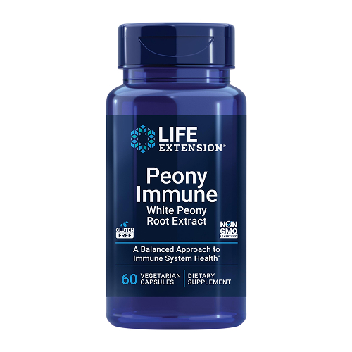 Life Extension Peony Immune White Peony 60 Vegetarian Capsules