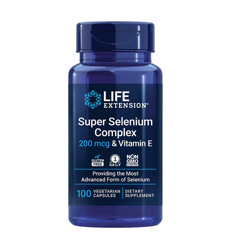 Life Extension Super Selenium Complex 200 mcg 100 Vegetarian Capsules