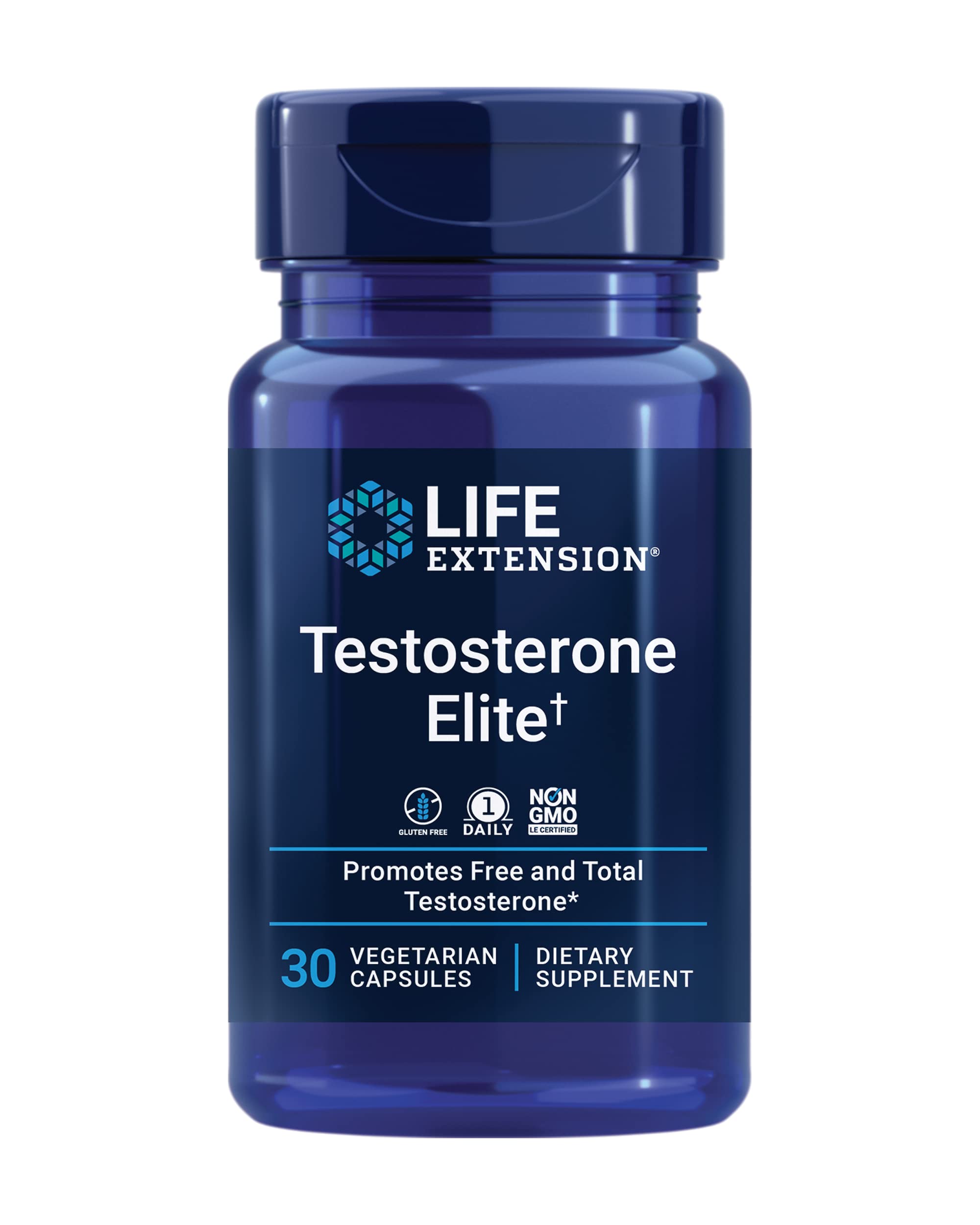Life Extension Testosterone Elite 30 Vegetarian Capsules 1