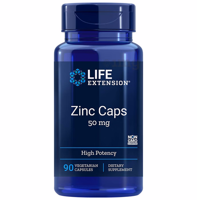 Life Extension Zinc 50mg - 90 Capsules 1