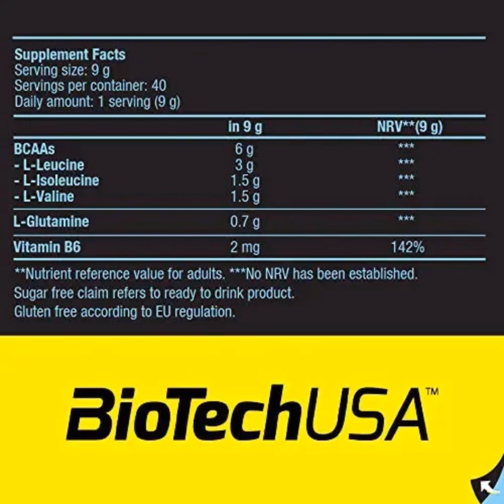 BioTechUSA BCAA Zero Blue Grape 360g 2