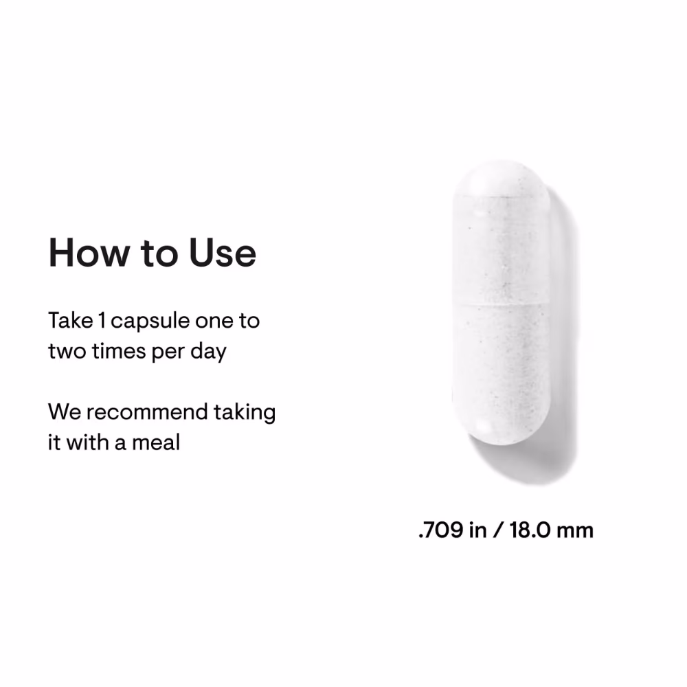 Thorne Zinc Picolinate 15mg - 60 Capsules 3