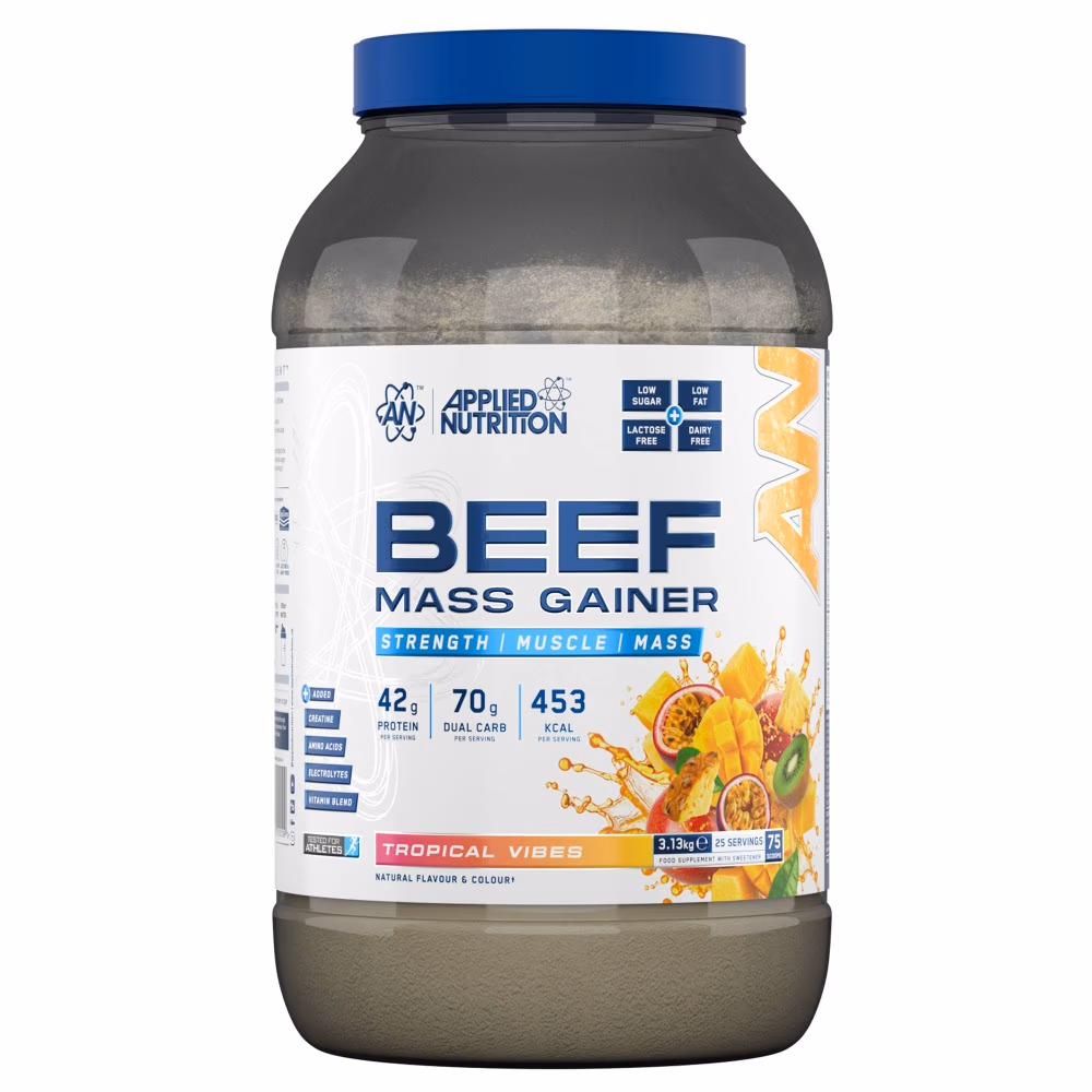 Applied Nutrition Beef Mass Gainer Tropical Vibes 3.13kg