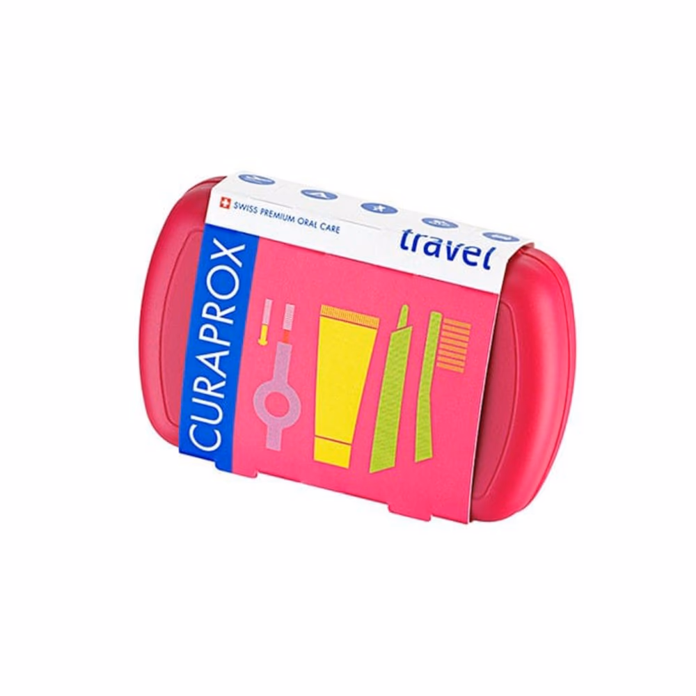Curaprox Oral Care Travel Set Magenta