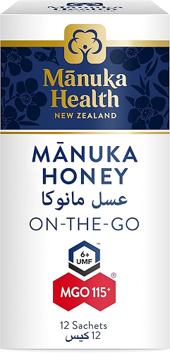 Manuka Health MGO 115+ Manuka Honey On-The-Go – 12