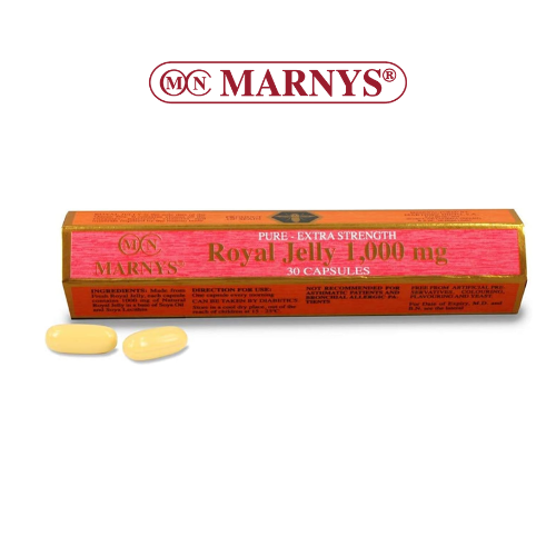 MARNYS Royal Jelly 1000 mg with Lecithin – 30 Capsules