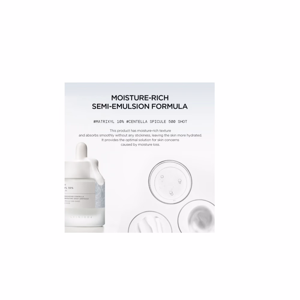 Centella Matrixyl 10 Boosting Shot Ampoule 30ml 4