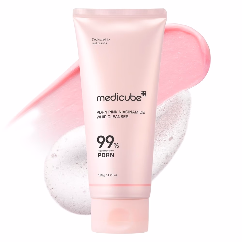 Medicube PDRN Pink Niacinamide Whip Cleanser 120g 1