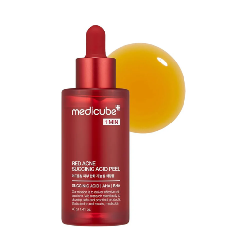 Medicube 1 Minute Red Acne Succinic Acid Peel 40g 1