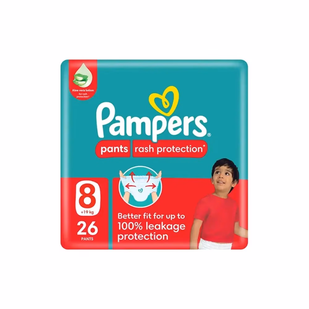 Pampers 8 Rash Protection Pants – 26 Count 1