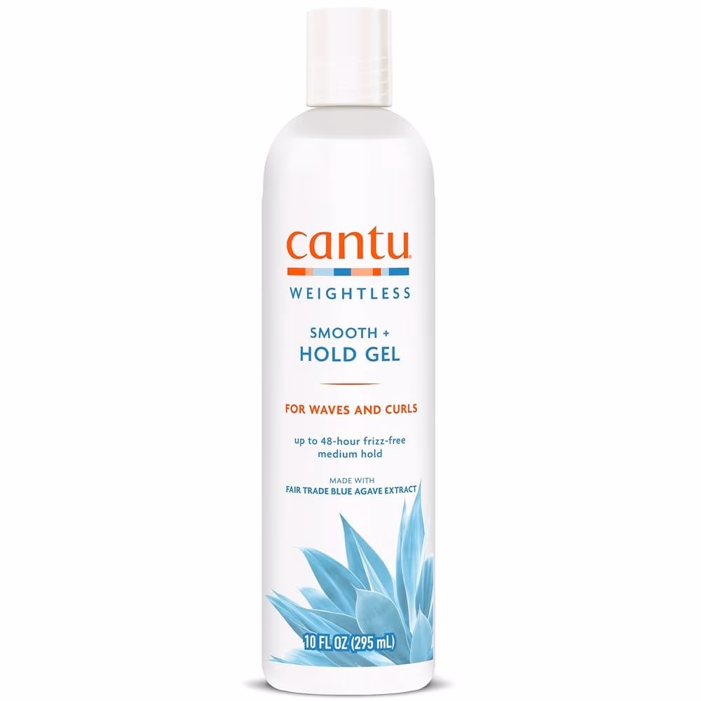 Cantu Weightless Smooth Hold Gel for Waves & Curls 295ml
