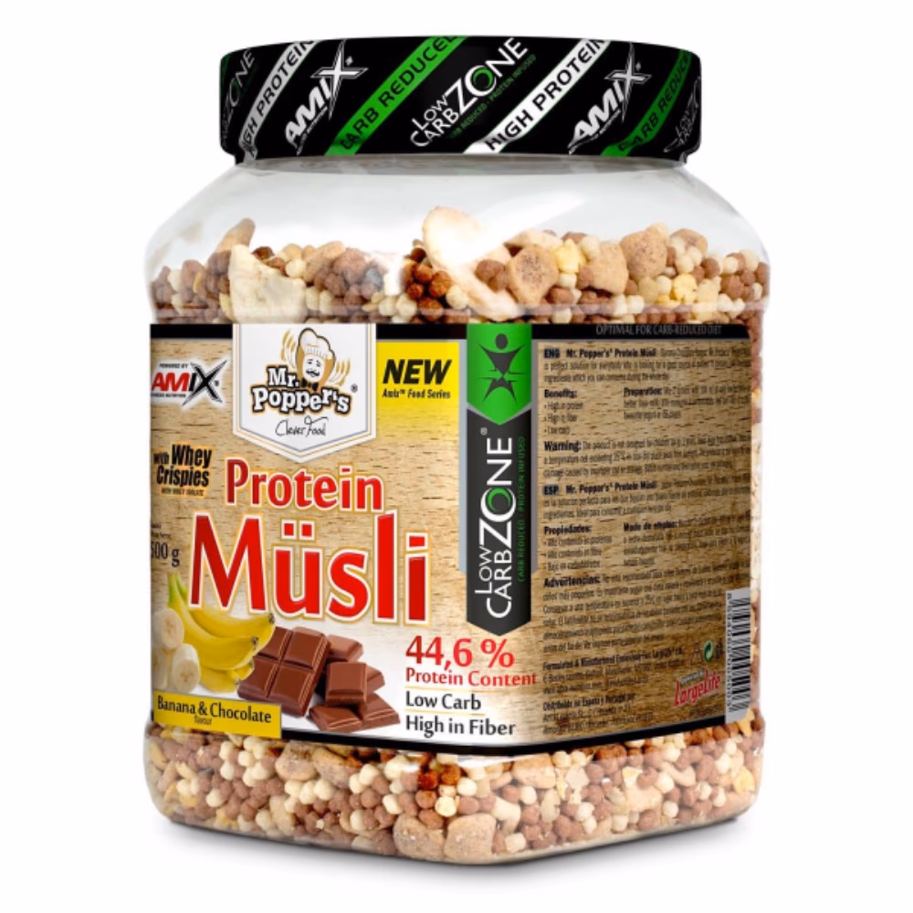 Amix Protein Musli Banana Chocolate 500g 1