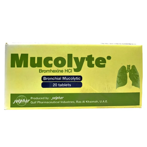 Mucolyte 8mg Tablets 20s 1