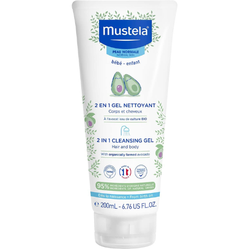 Mustela 2 in 1 Hair And Body Gel 200ML