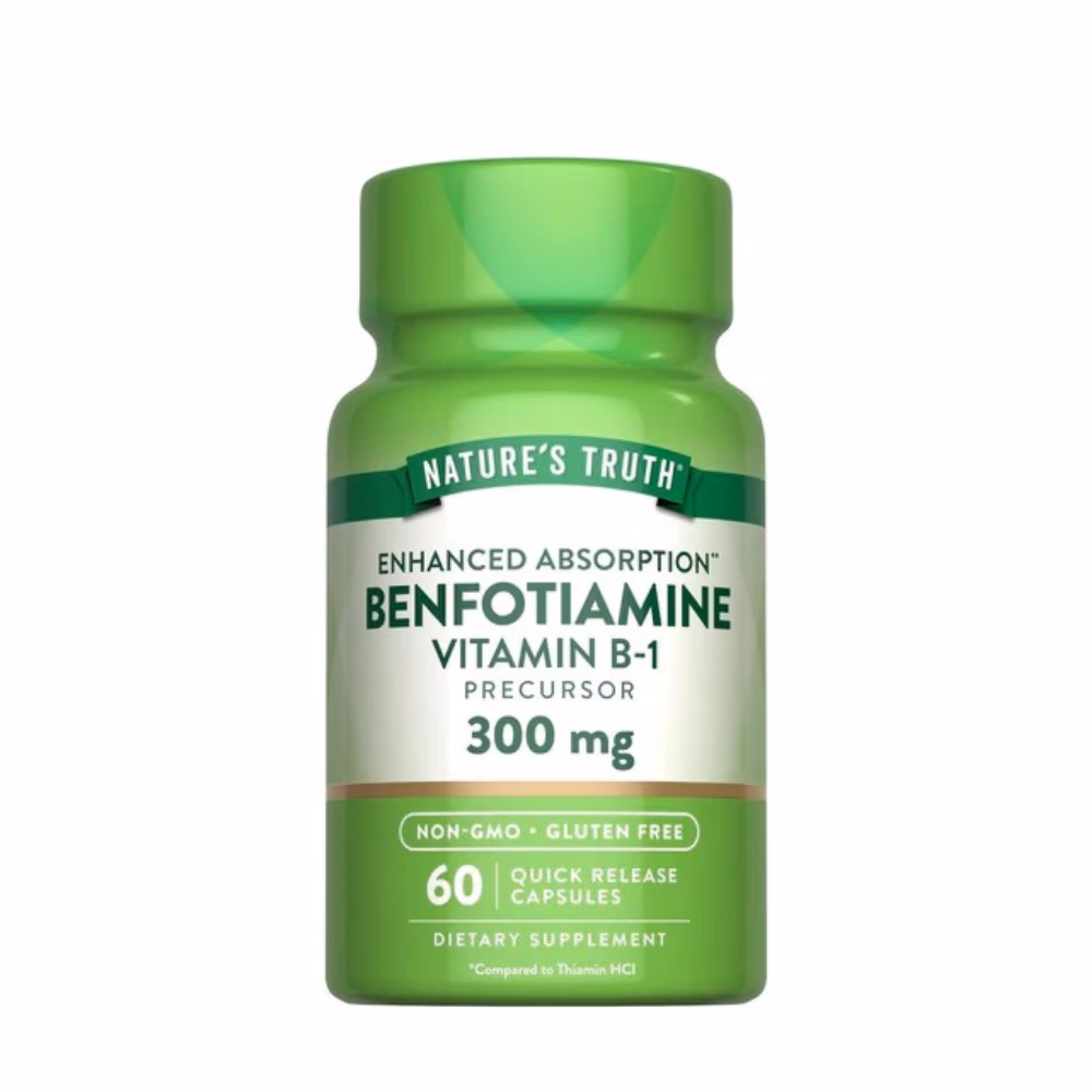 Nature's Truth Benfotiamine Vita B1 300mg Cap 60s 1