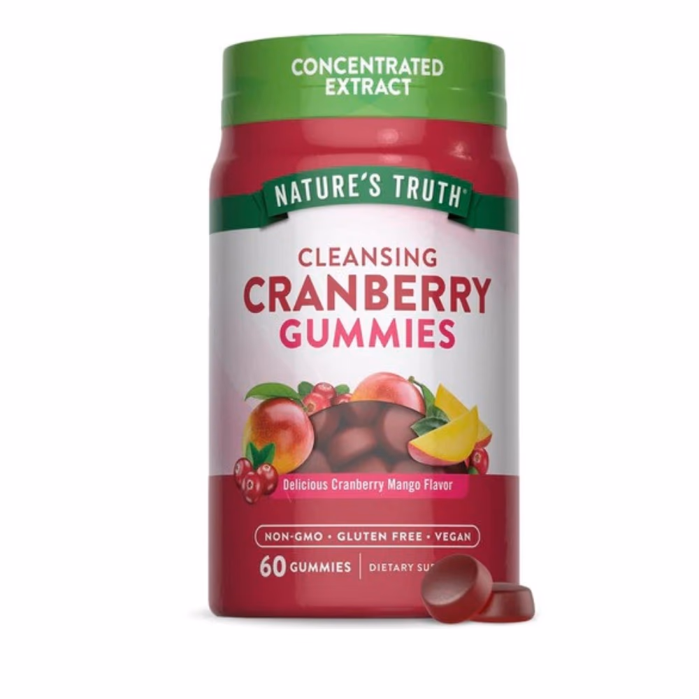 Nature's Truth Cleansing Cranberry Mango Gummies 60s