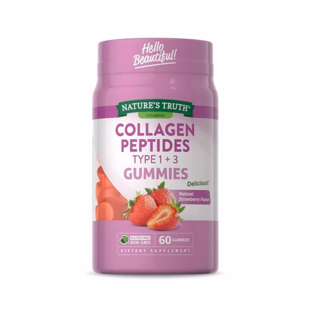 Nature's Truth Collagen Peptides Strawberry Gummies 60s
